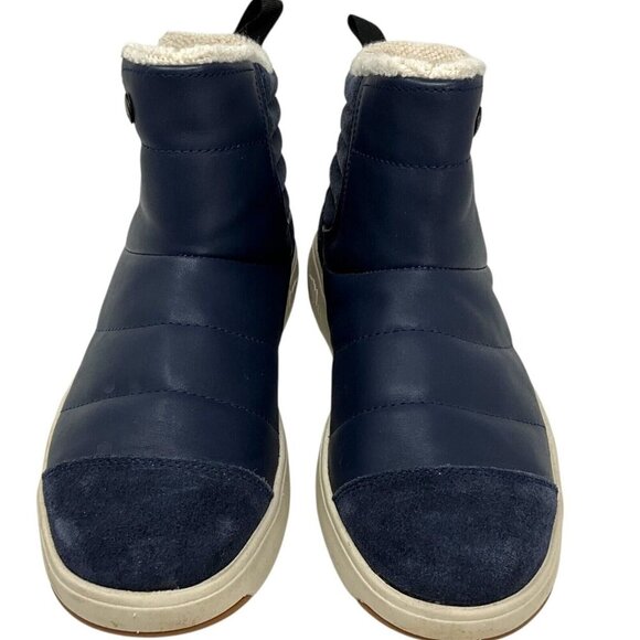 Stio Colter Boots US Size 7 Blue Ankle Leather Utility Women's Weatherproof - Picture 7 of 13